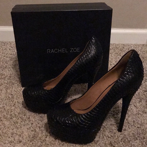 Rachel Zoe Shoes - Rachel Zoe Snake Skin Pump